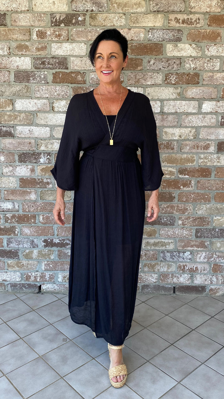 Hazel | Boho Wrap Dress