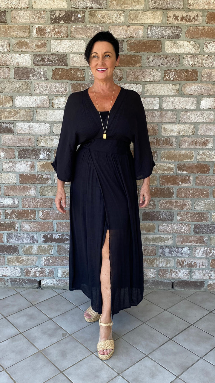 Hazel | Boho Wrap Dress