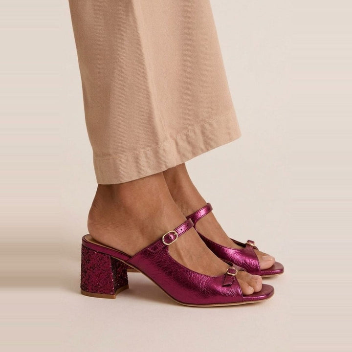 Yarra | Elegant Gold Heeled Sandals