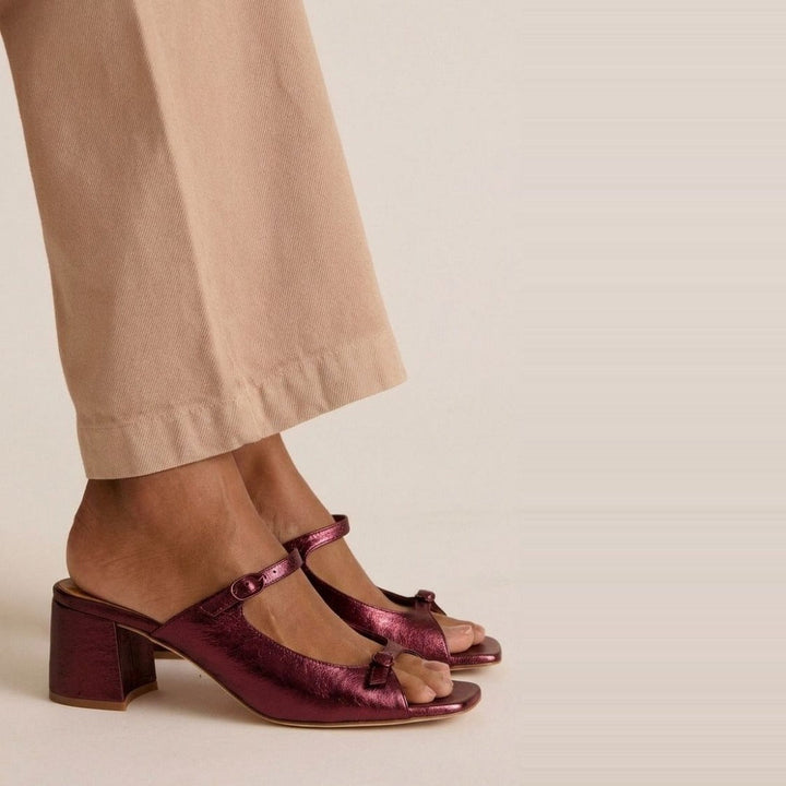 Yarra | Elegant Gold Heeled Sandals