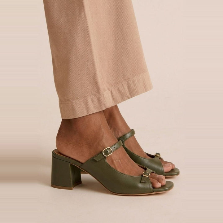 Yarra | Elegant Gold Heeled Sandals