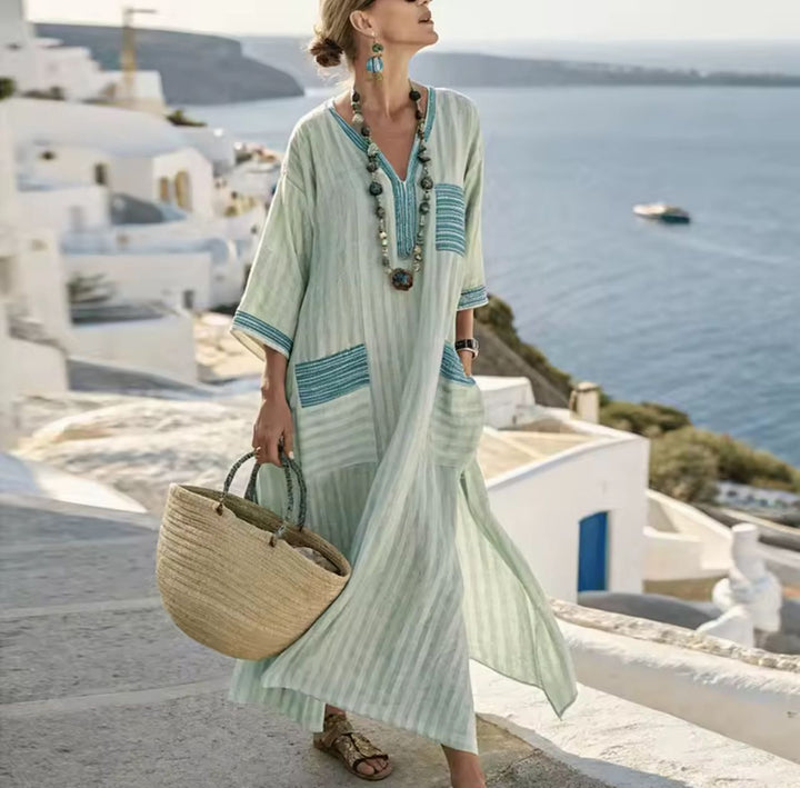 Belliana | Spaghetti Strap Summer Maxi Dress