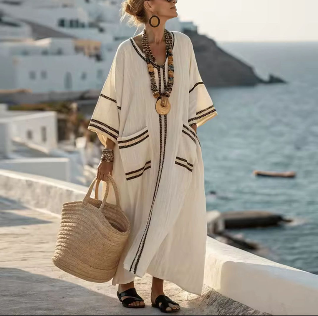 Belliana | Spaghetti Strap Summer Maxi Dress