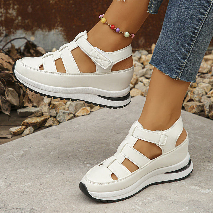 Lark | Platform Cutout Sneaker Sandals