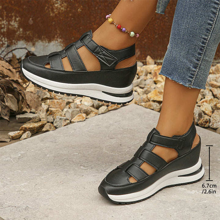 Lark | Platform Cutout Sneaker Sandals