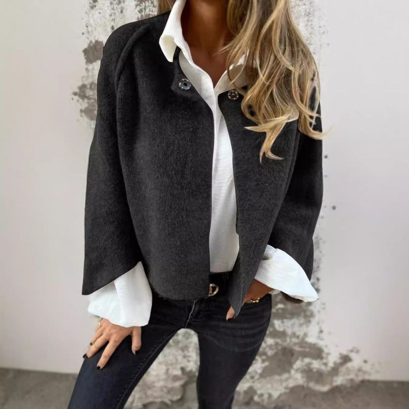 Lorna | Elegant Cropped Jacket with Flared Sleeves