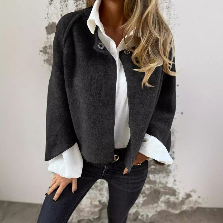 Lorna | Elegant Cropped Jacket with Flared Sleeves