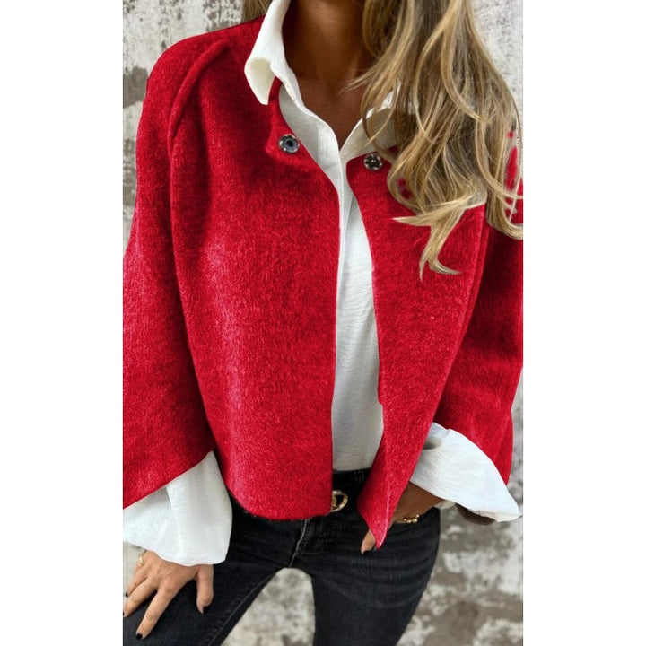 Lorna | Elegant Cropped Jacket with Flared Sleeves