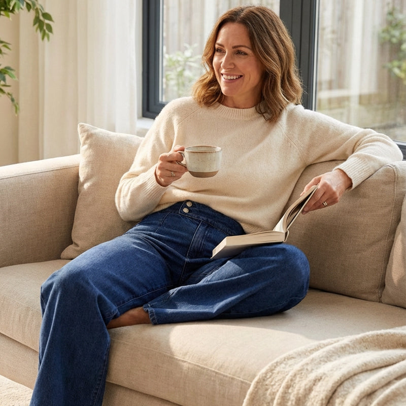 Posy | Flattering High Waisted Slim Fit Jeans
