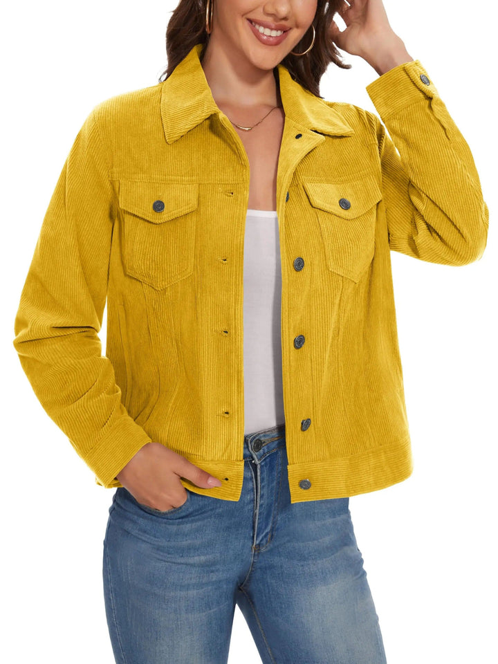 Greer | Classic Corduroy Trucker Jacket