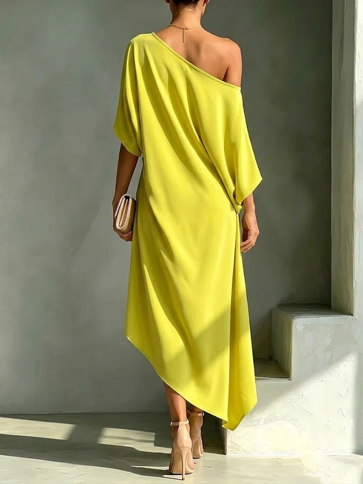 Clara | Elegant Asymmetric Dress